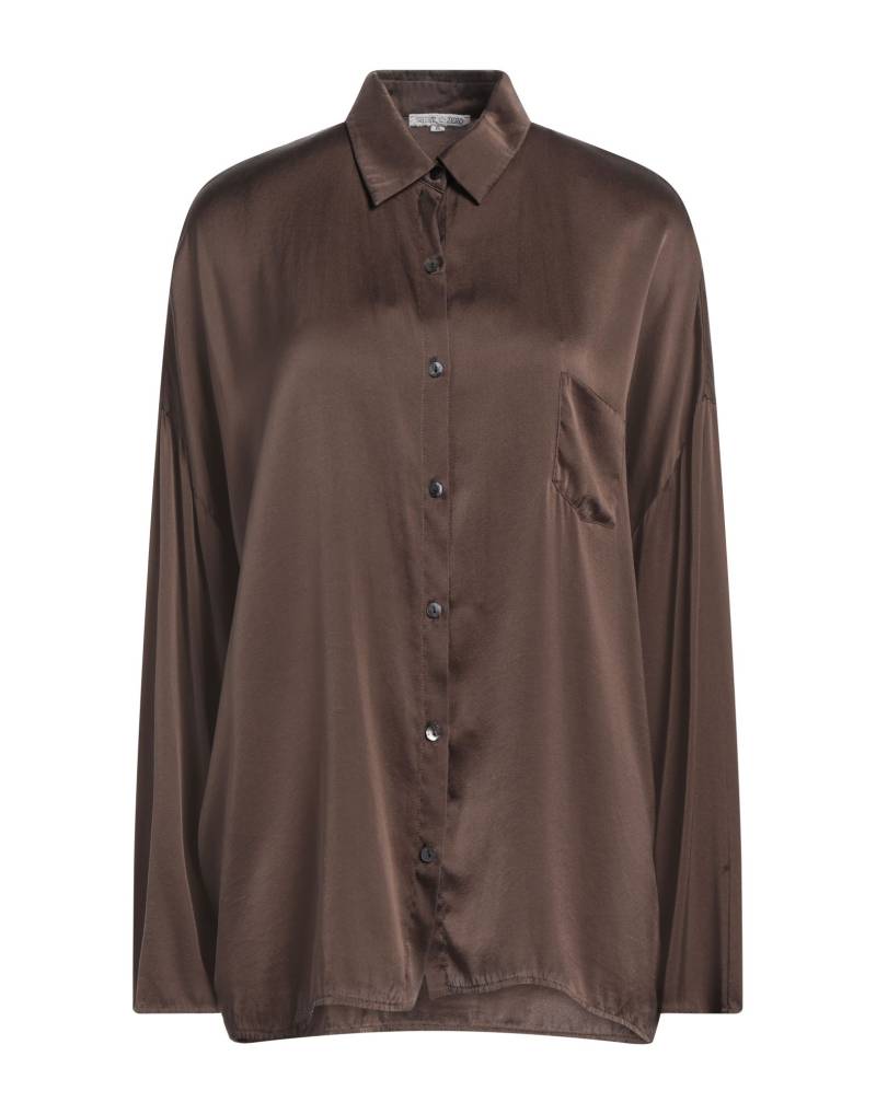 SHIRT C-ZERO Hemd Damen Schokobraun von SHIRT C-ZERO