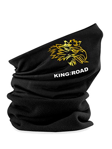 Multifunktionstuch Alltagstuch Alltagsmaskenschal Maskenschal Mund- und Nasenbedeckung mit Aufdruck Scania King of the Road und deinem individuellen Wunschnamen für Trucker von SHIRT-TO-GO