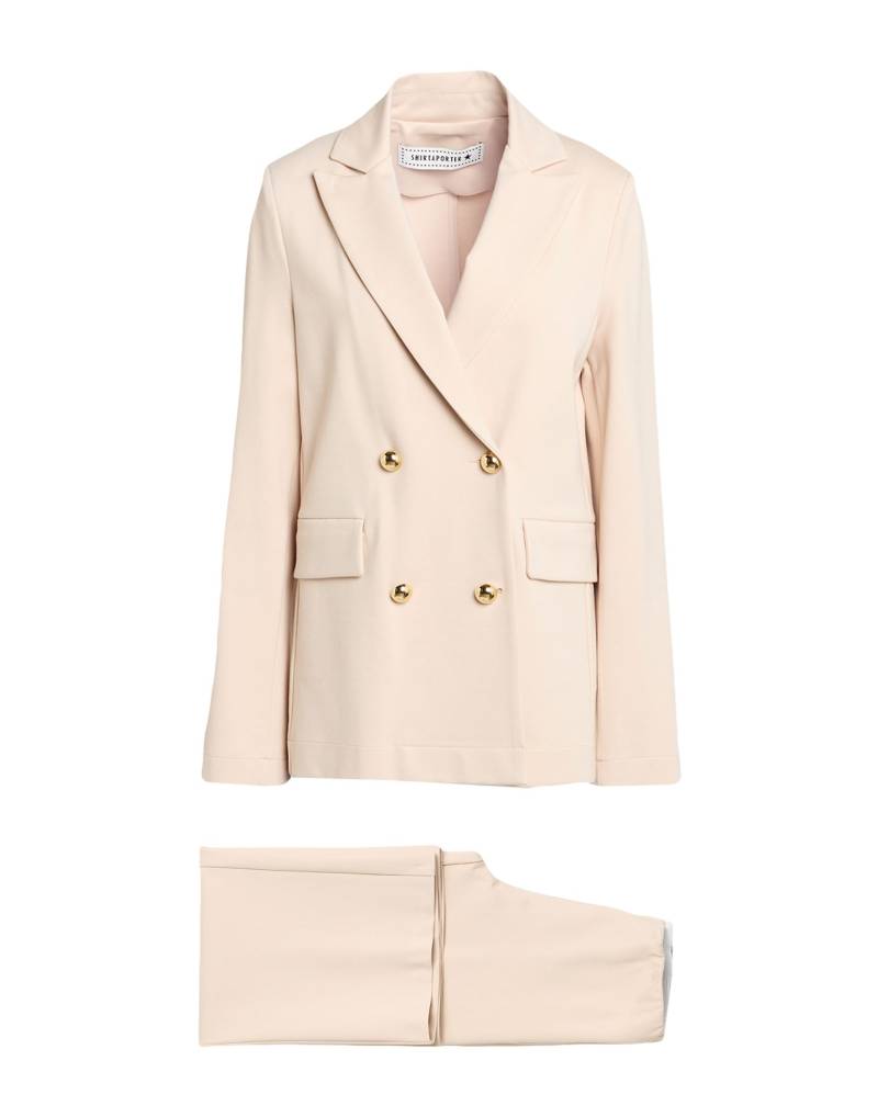 SHIRTAPORTER Anzug Damen Beige von SHIRTAPORTER