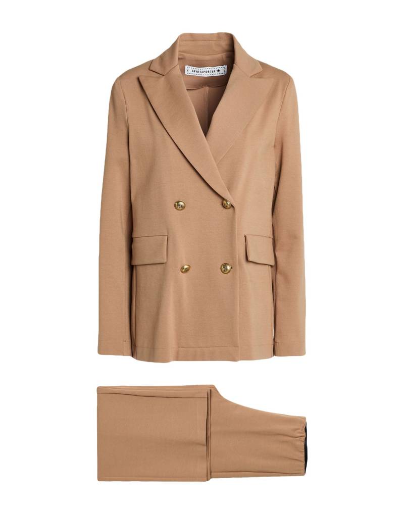 SHIRTAPORTER Anzug Damen Kamel von SHIRTAPORTER
