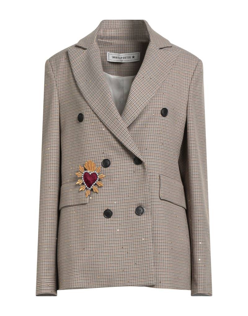 SHIRTAPORTER Blazer Damen Beige von SHIRTAPORTER