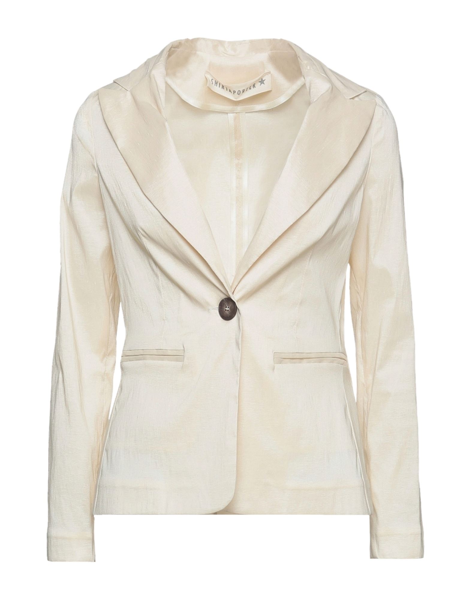 SHIRTAPORTER Blazer Damen Beige von SHIRTAPORTER