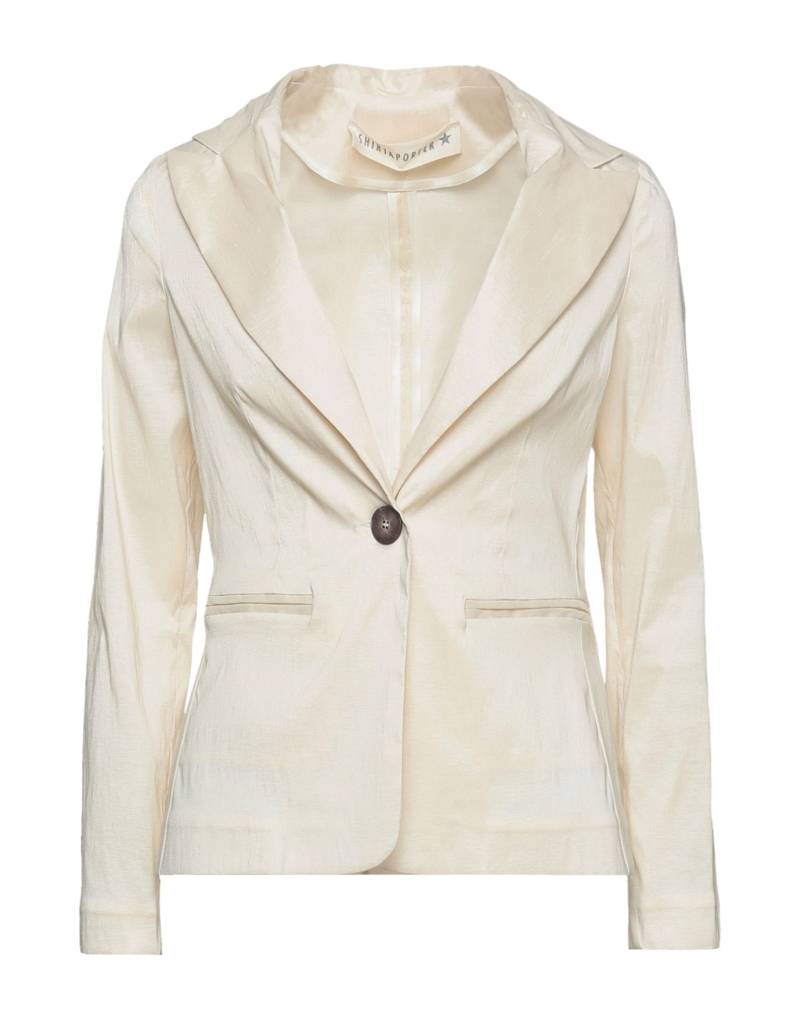 SHIRTAPORTER Blazer Damen Beige von SHIRTAPORTER