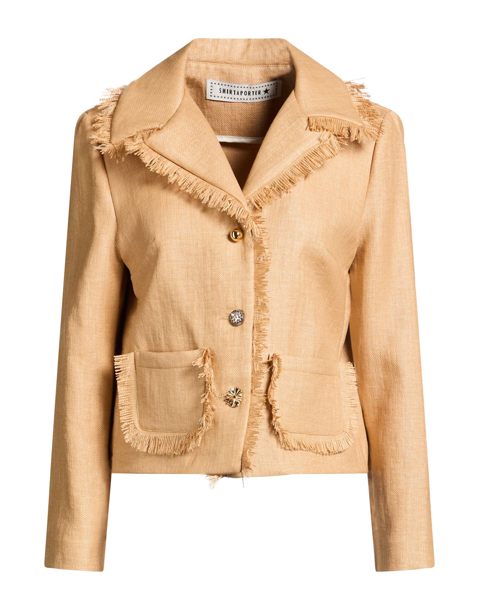 SHIRTAPORTER Blazer Damen Sand von SHIRTAPORTER