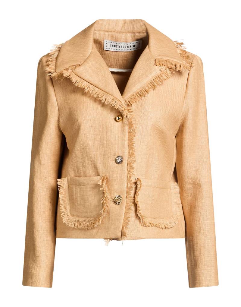 SHIRTAPORTER Blazer Damen Sand von SHIRTAPORTER
