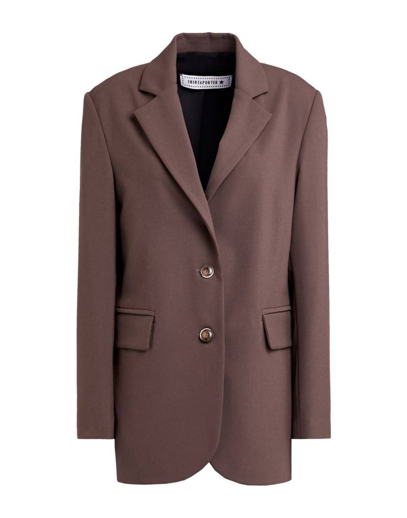 SHIRTAPORTER Blazer Damen Schokobraun von SHIRTAPORTER