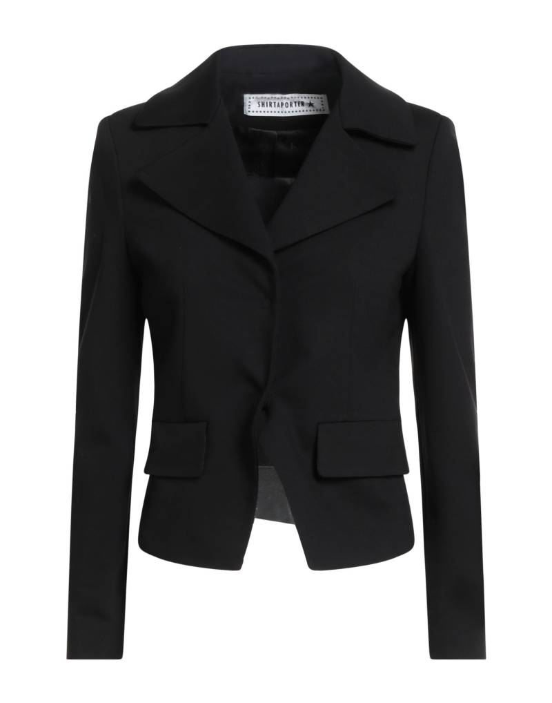 SHIRTAPORTER Blazer Damen Schwarz von SHIRTAPORTER