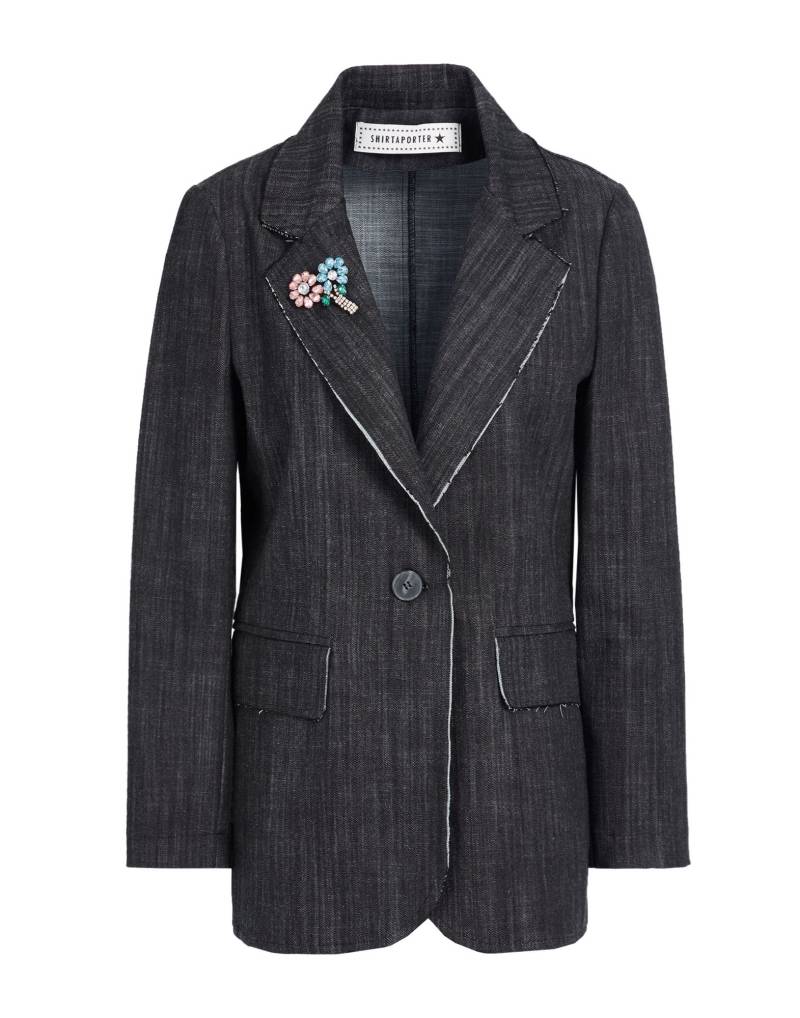 SHIRTAPORTER Blazer Damen Schwarz von SHIRTAPORTER