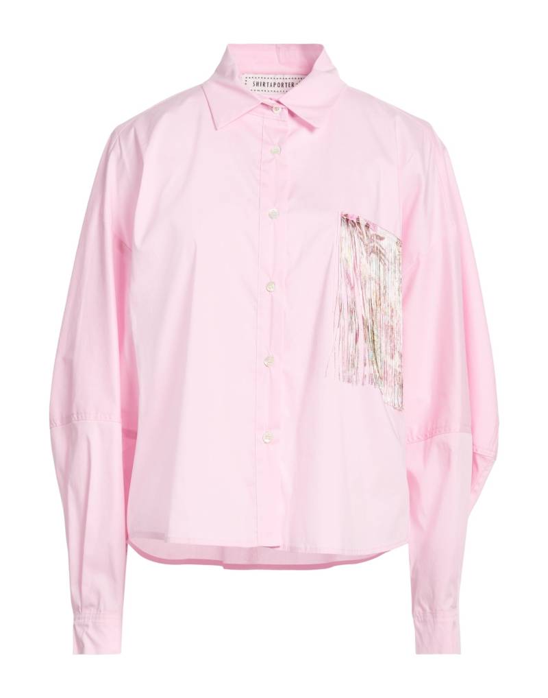 SHIRTAPORTER Hemd Damen Hellrosa von SHIRTAPORTER