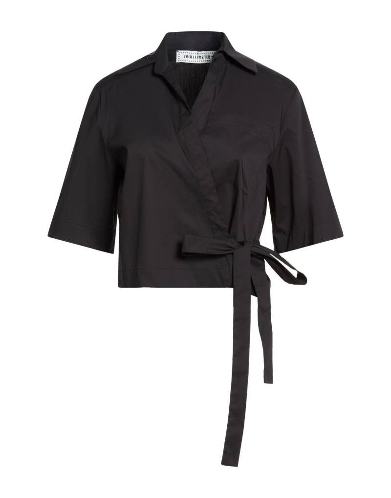 SHIRTAPORTER Hemd Damen Schwarz von SHIRTAPORTER