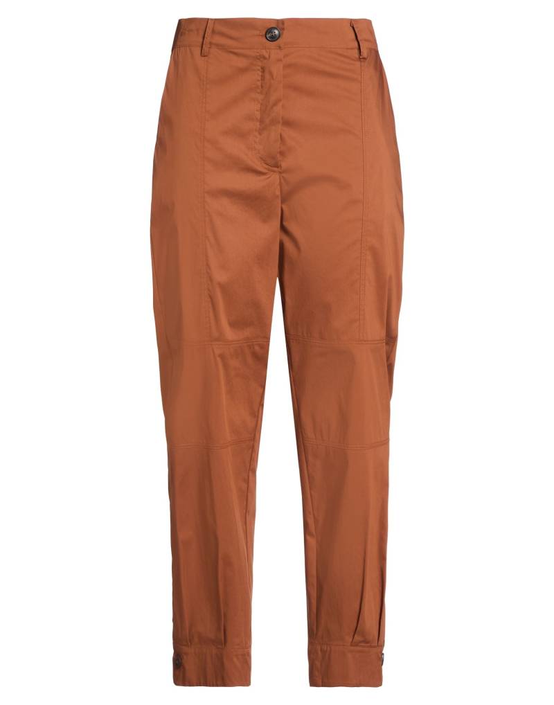 SHIRTAPORTER Hose Damen Lederfarben von SHIRTAPORTER