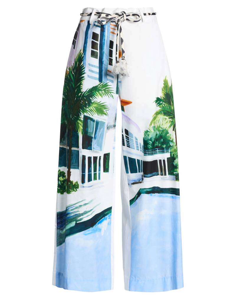 SHIRTAPORTER Hose Damen Weiß von SHIRTAPORTER