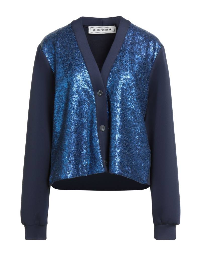 SHIRTAPORTER Jacke & Anorak Damen Blau von SHIRTAPORTER
