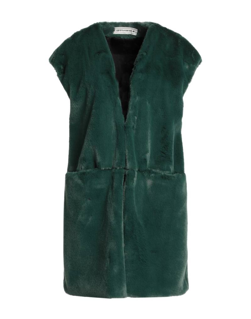 SHIRTAPORTER Shearling- & Kunstfell Damen Dunkelgrün von SHIRTAPORTER