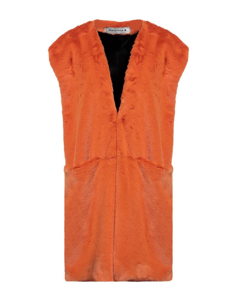 SHIRTAPORTER Shearling- & Kunstfell Damen Orange von SHIRTAPORTER