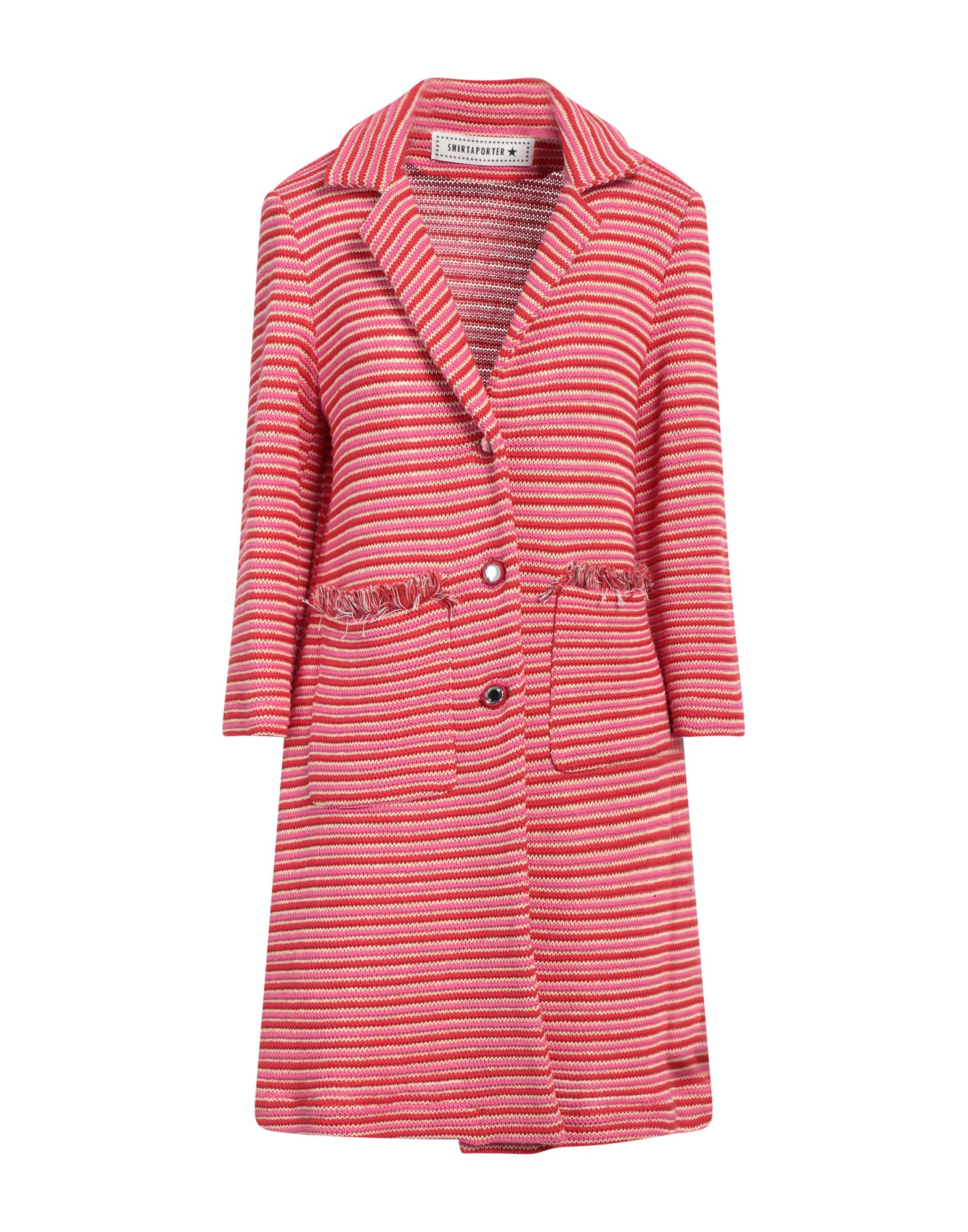 SHIRTAPORTER Jacke, Mantel & Trenchcoat Damen Magenta von SHIRTAPORTER