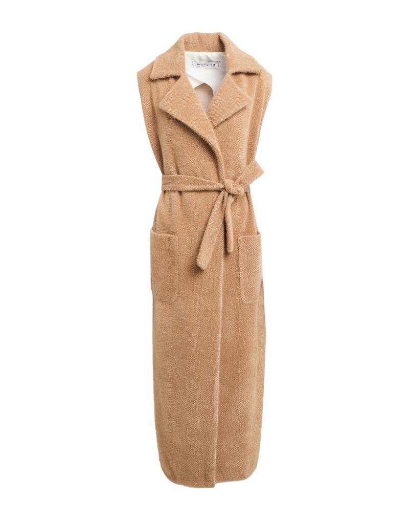 SHIRTAPORTER Mantel Damen Kamel von SHIRTAPORTER