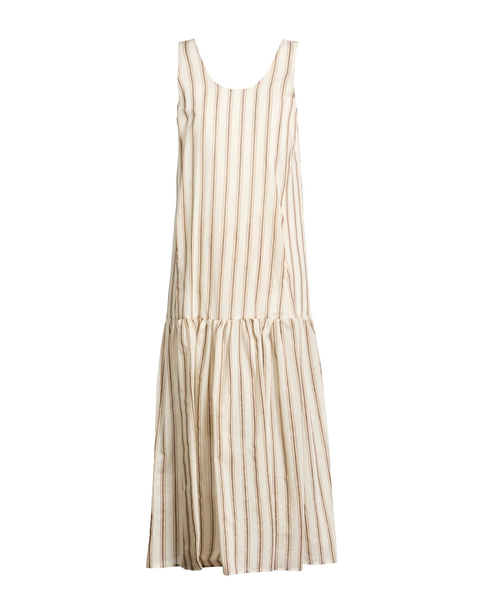 SHIRTAPORTER Maxi-kleid Damen Beige von SHIRTAPORTER