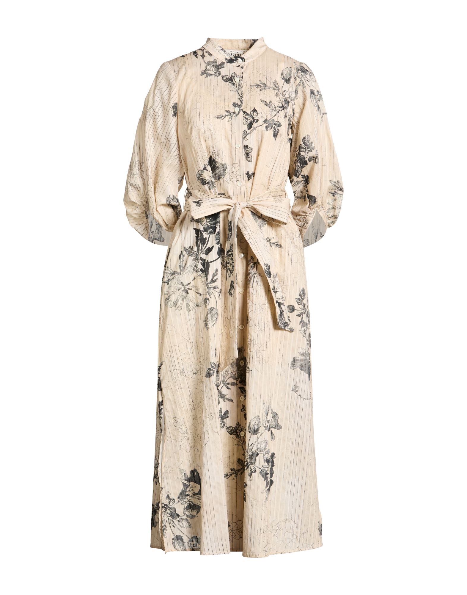 SHIRTAPORTER Maxi-kleid Damen Beige von SHIRTAPORTER