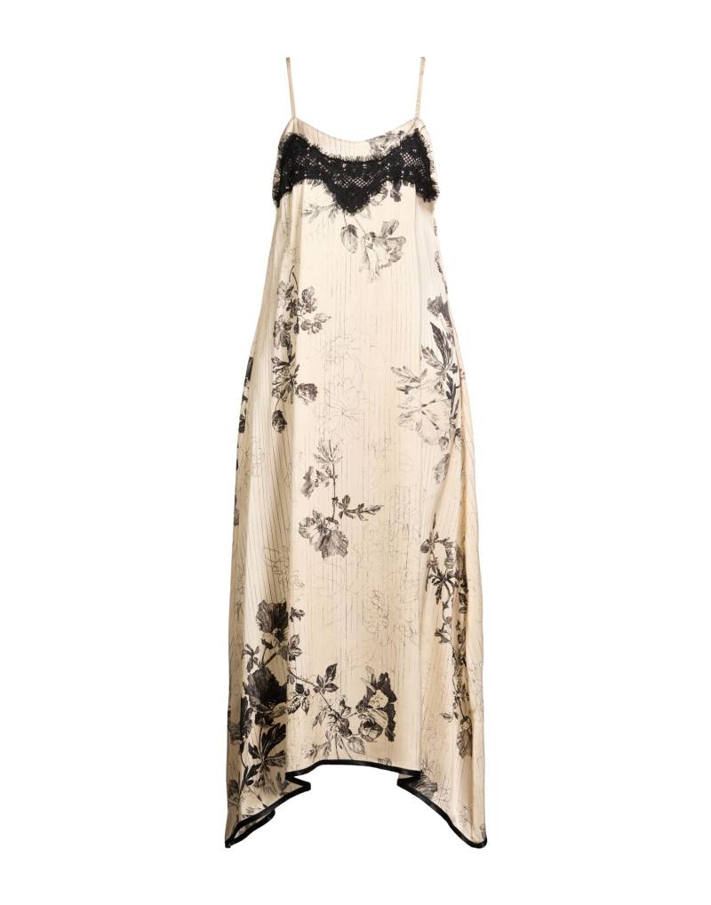 SHIRTAPORTER Maxi-kleid Damen Beige von SHIRTAPORTER