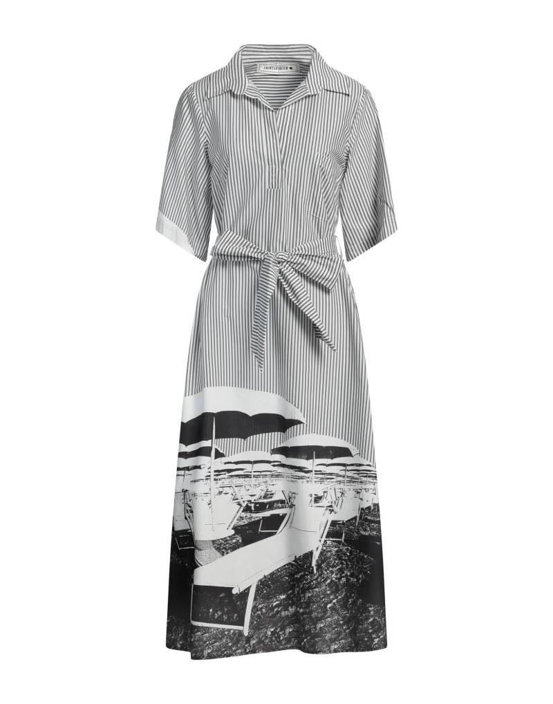 SHIRTAPORTER Maxi-kleid Damen Grau von SHIRTAPORTER