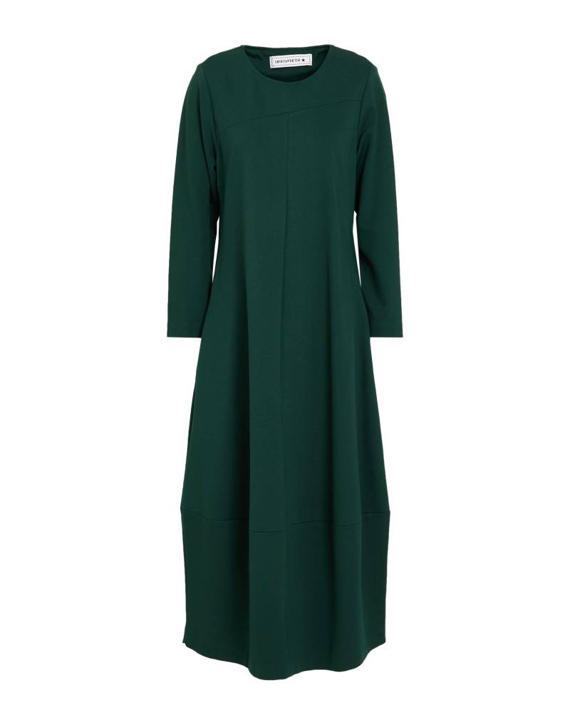 SHIRTAPORTER Midi-kleid Damen Grün von SHIRTAPORTER
