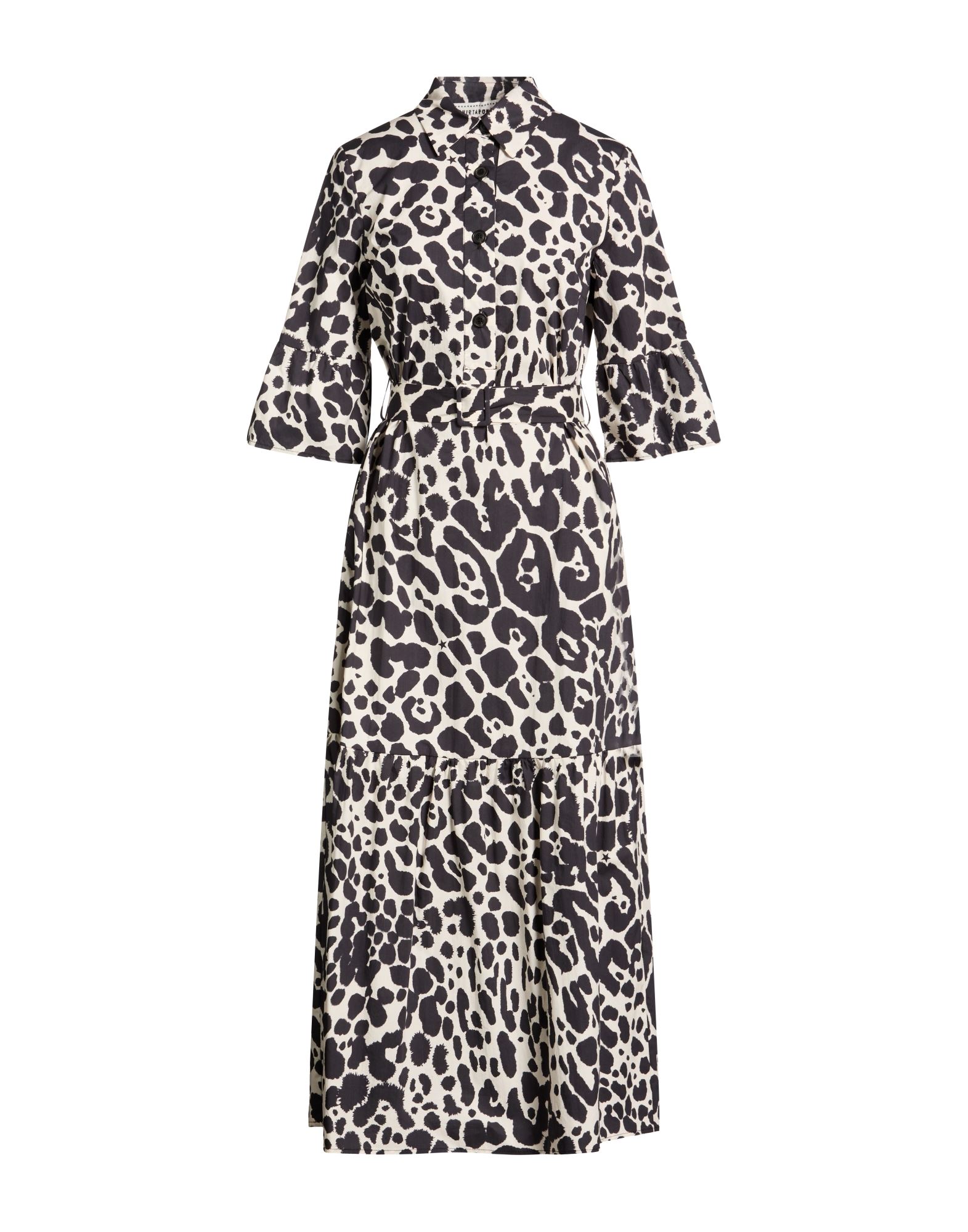 SHIRTAPORTER Maxi-kleid Damen Schwarz von SHIRTAPORTER