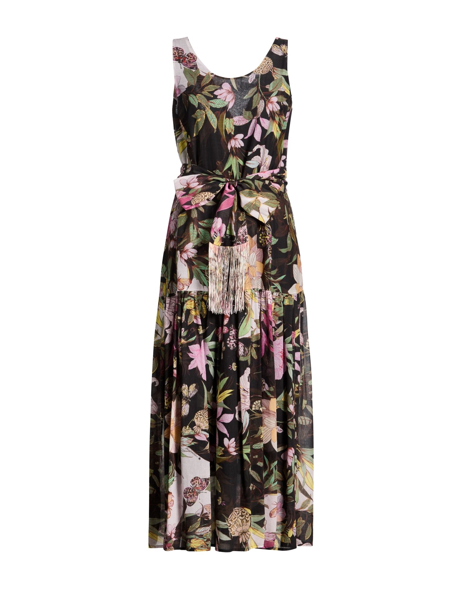 SHIRTAPORTER Maxi-kleid Damen Schwarz von SHIRTAPORTER