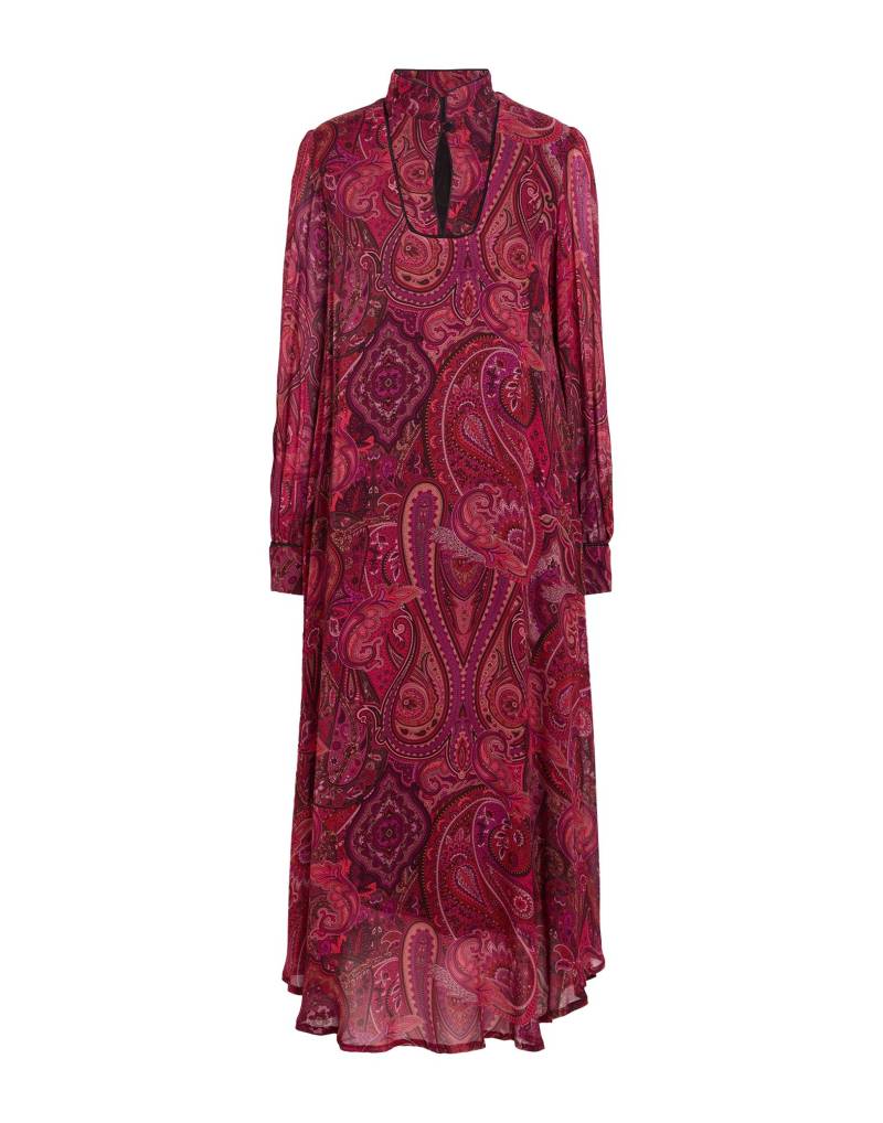 SHIRTAPORTER Midi-kleid Damen Bordeaux von SHIRTAPORTER