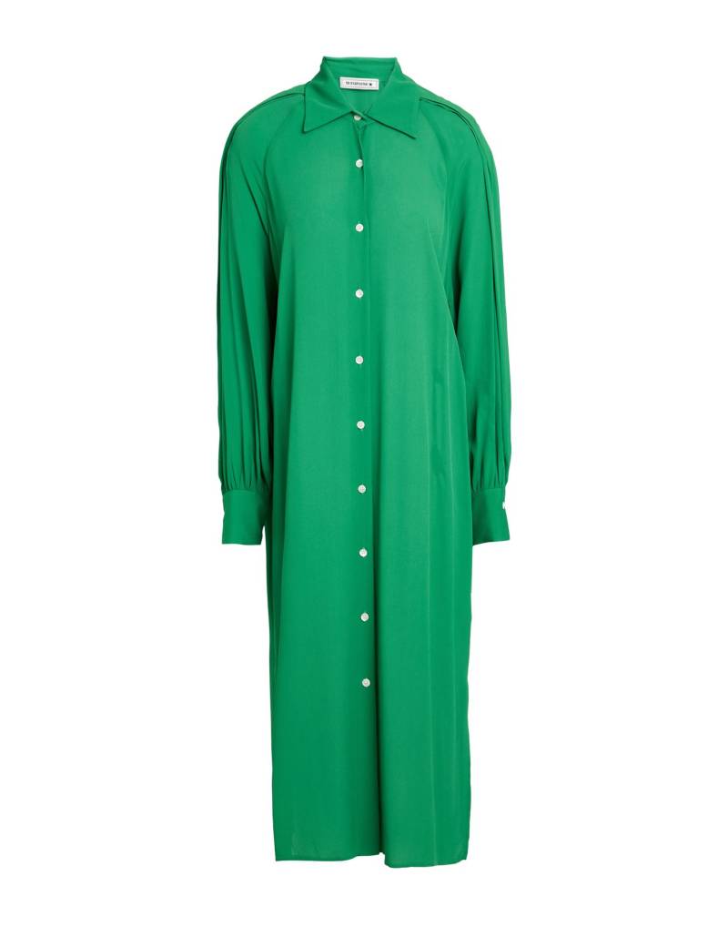 SHIRTAPORTER Midi-kleid Damen Grün von SHIRTAPORTER