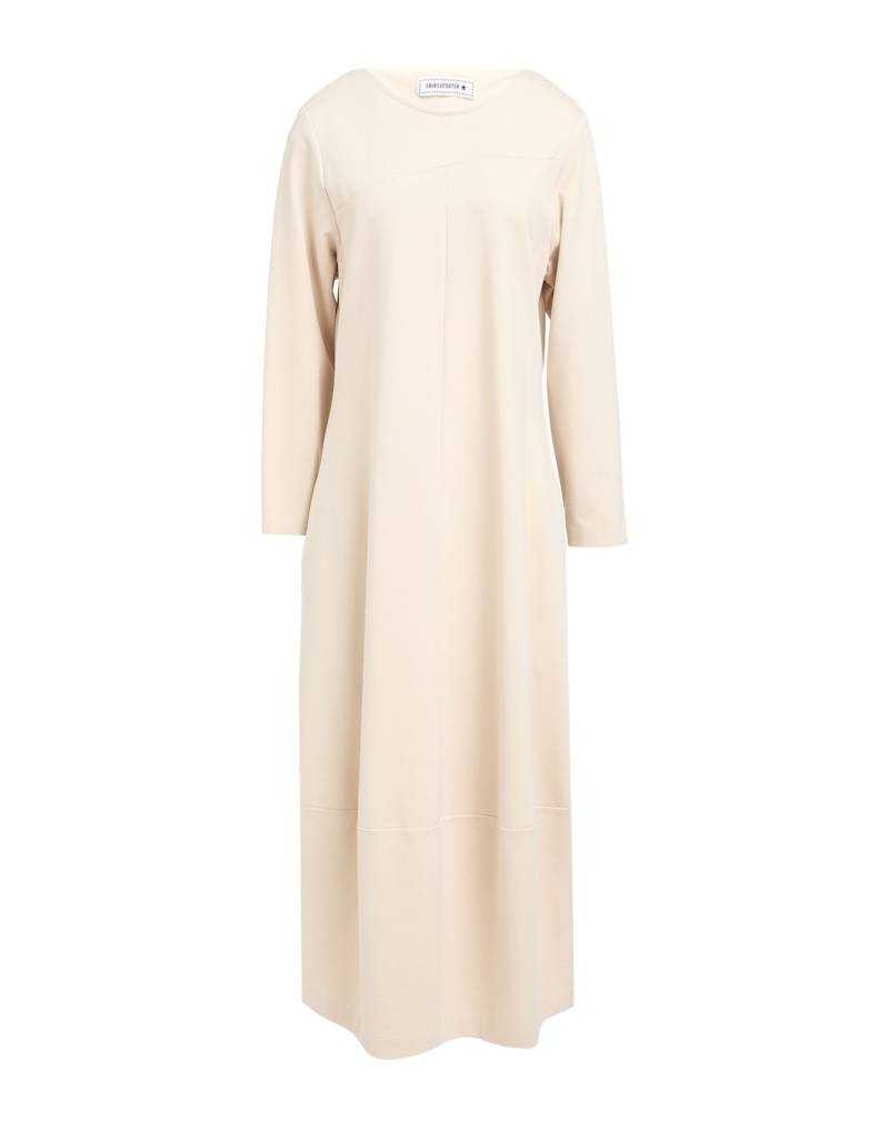 SHIRTAPORTER Midi-kleid Damen Hellgrau von SHIRTAPORTER