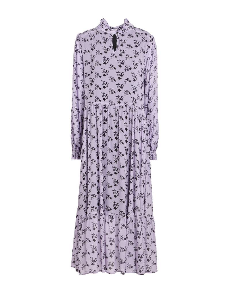 SHIRTAPORTER Midi-kleid Damen Lila von SHIRTAPORTER