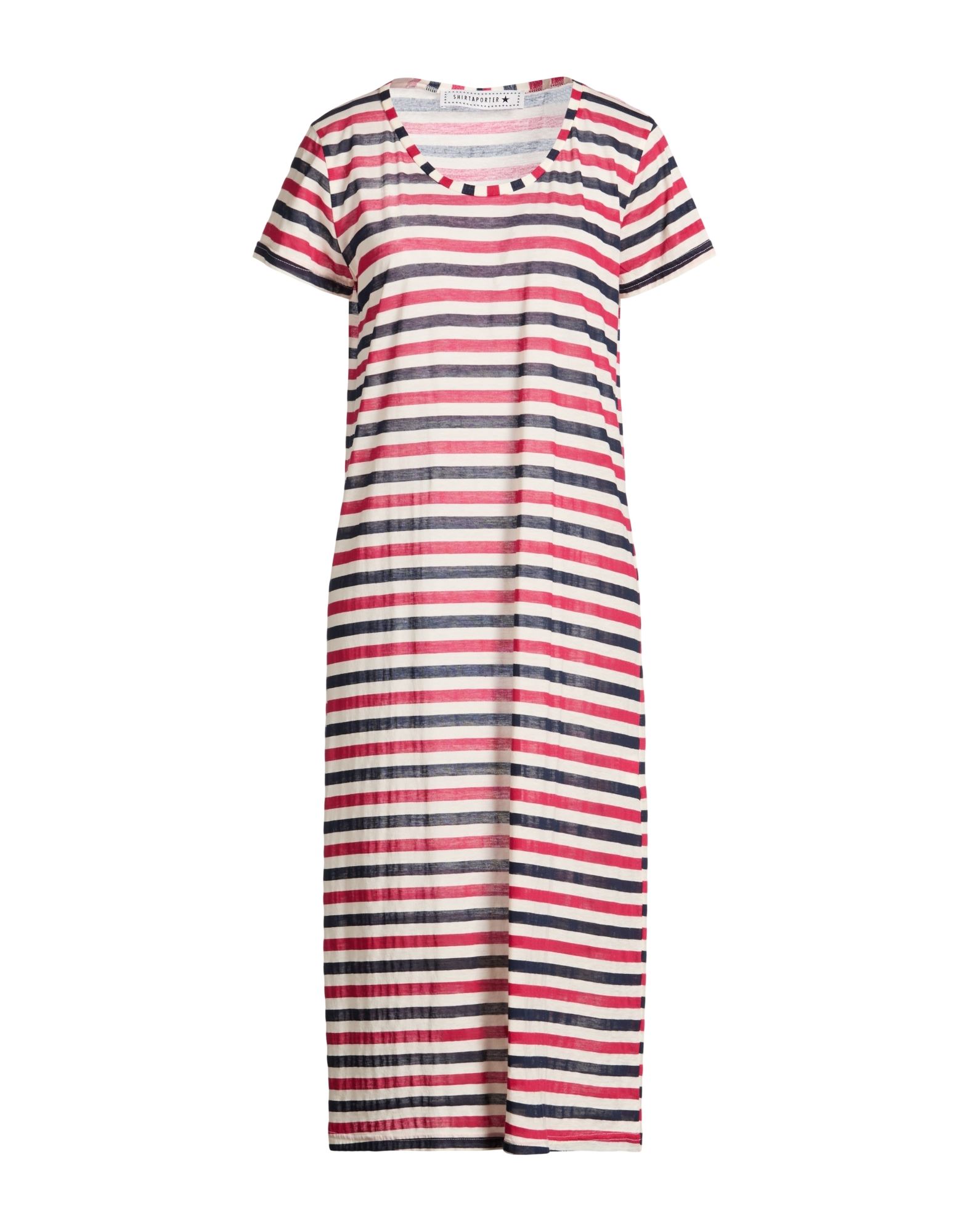 SHIRTAPORTER Midi-kleid Damen Rot von SHIRTAPORTER