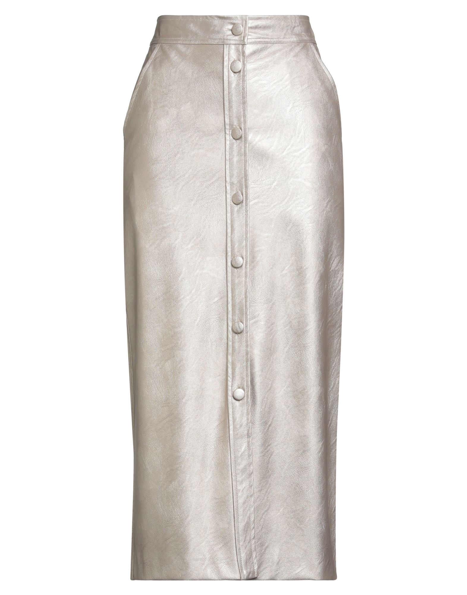 SHIRTAPORTER Midi-rock Damen Platin SHIRTAPORTER Midi-rock Damen Platin von SHIRTAPORTER