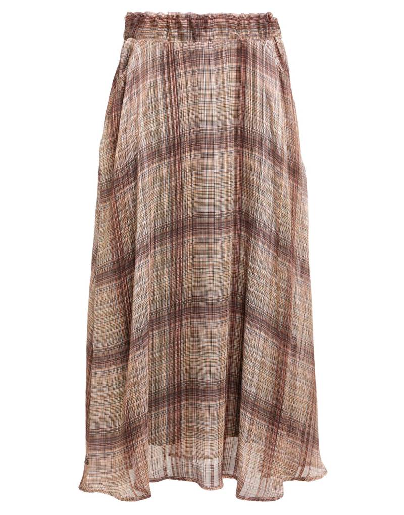 SHIRTAPORTER Midi-rock Damen Schokobraun von SHIRTAPORTER