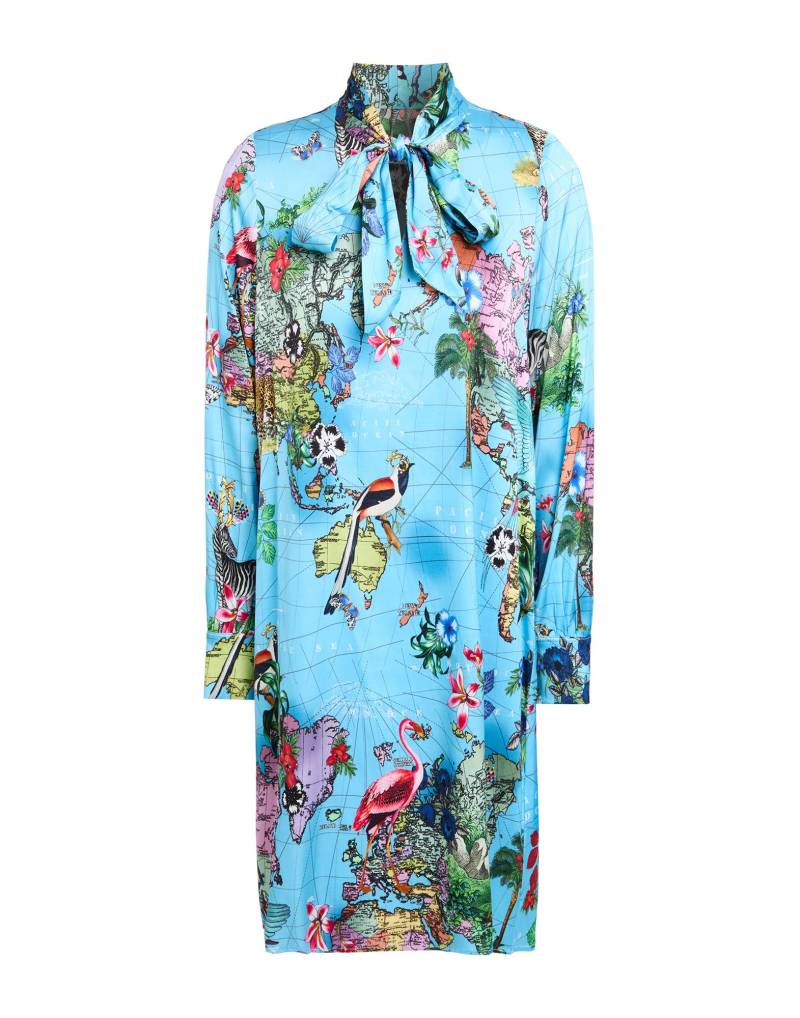 SHIRTAPORTER Mini-kleid Damen Azurblau von SHIRTAPORTER