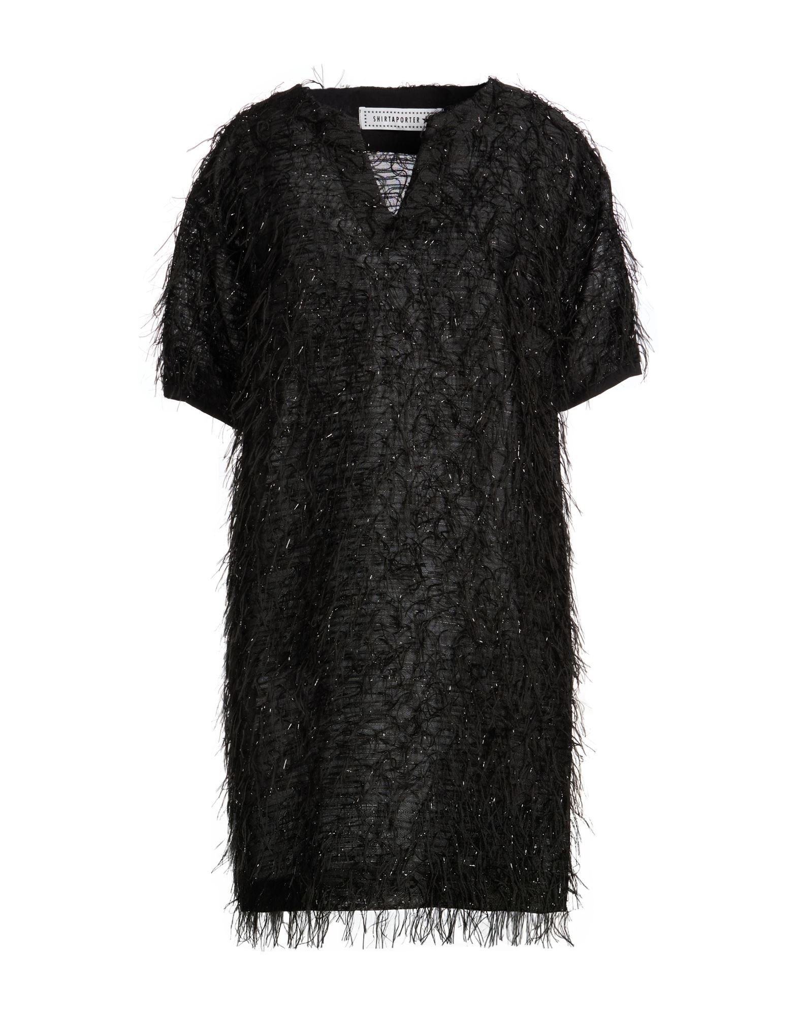 SHIRTAPORTER Mini-kleid Damen Schwarz von SHIRTAPORTER