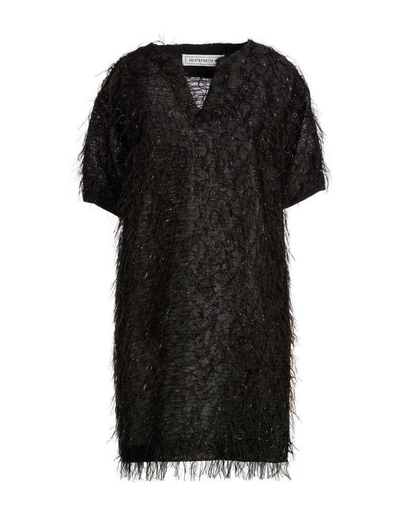 SHIRTAPORTER Mini-kleid Damen Schwarz von SHIRTAPORTER