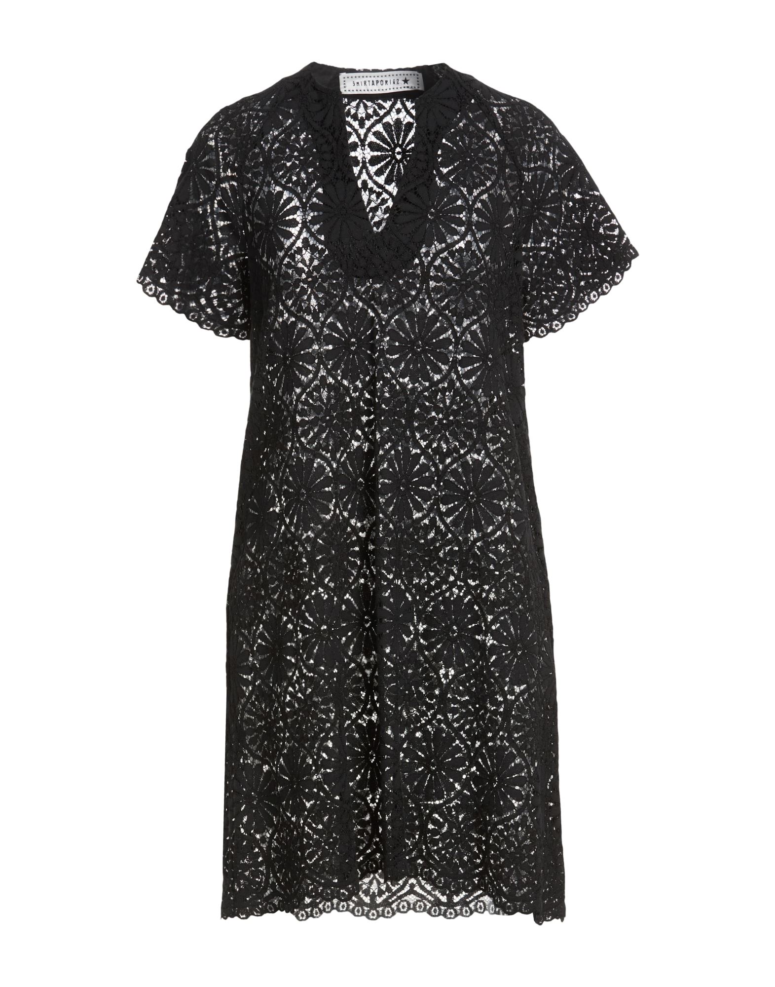 SHIRTAPORTER Mini-kleid Damen Schwarz von SHIRTAPORTER