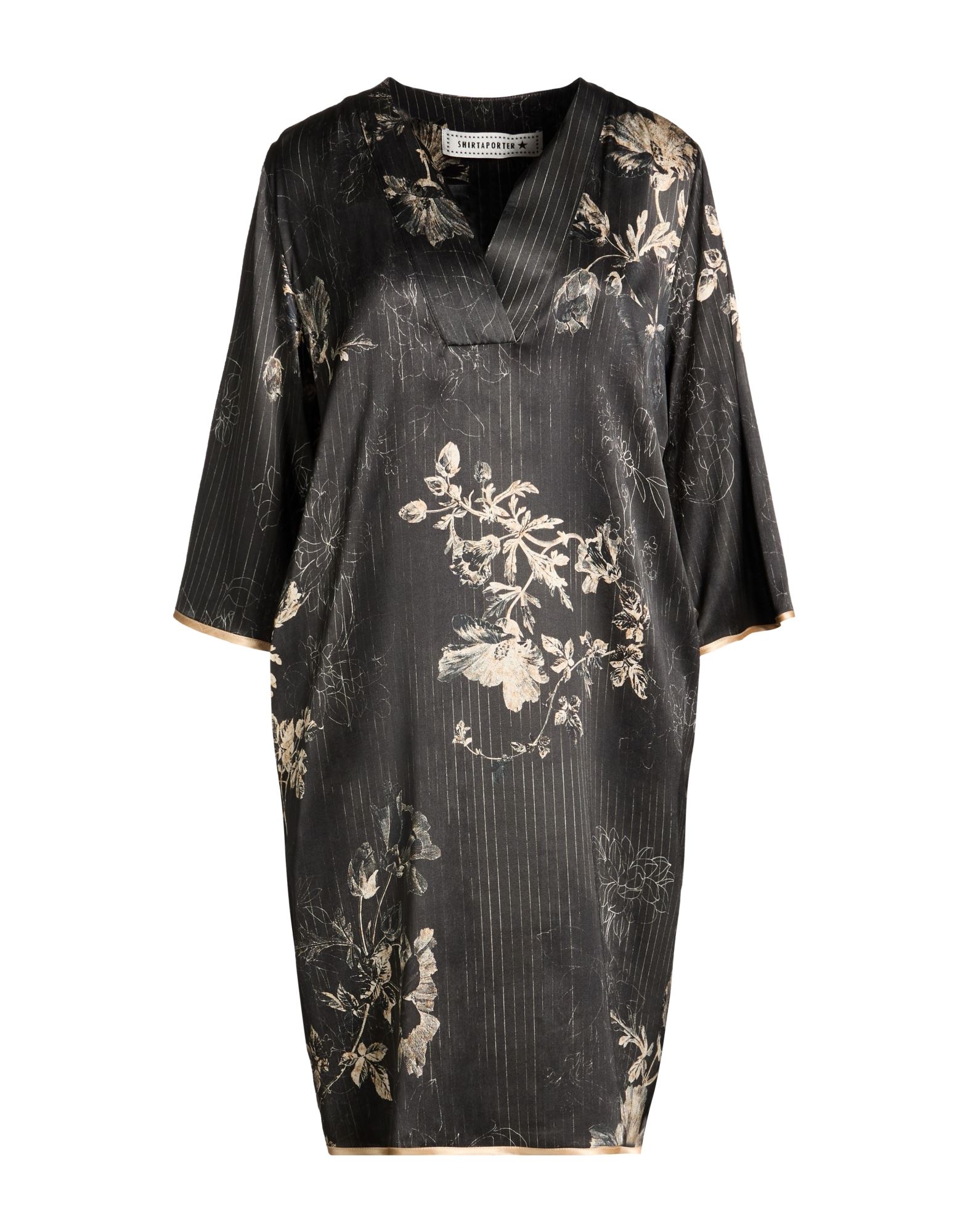 SHIRTAPORTER Mini-kleid Damen Schwarz von SHIRTAPORTER