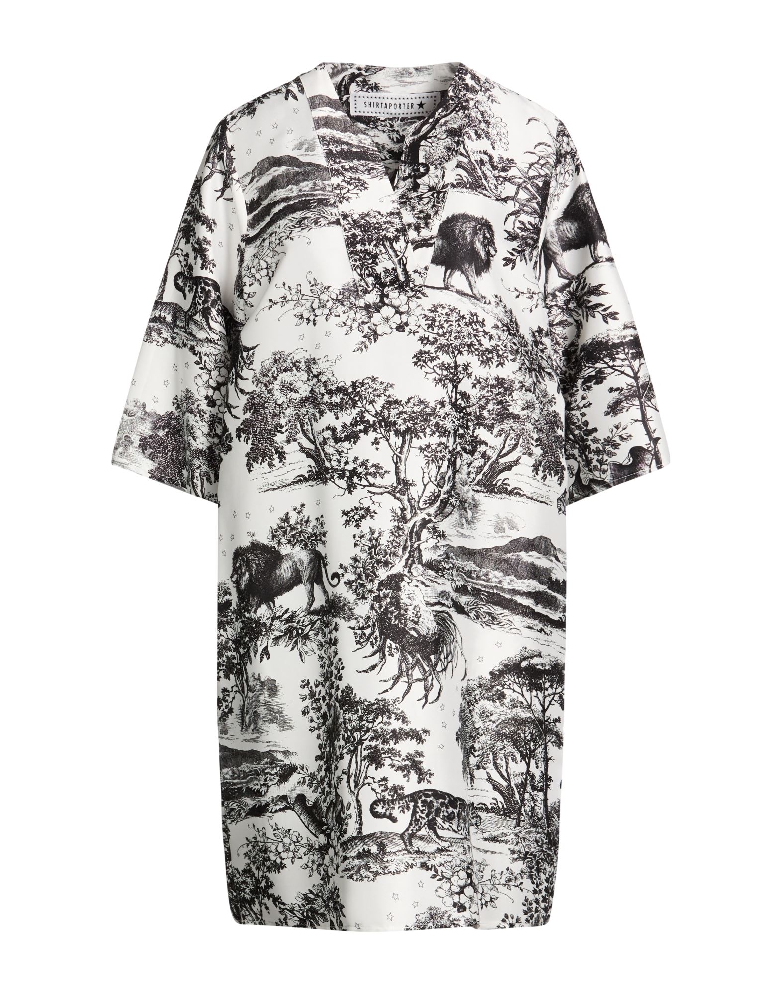 SHIRTAPORTER Mini-kleid Damen Weiß von SHIRTAPORTER