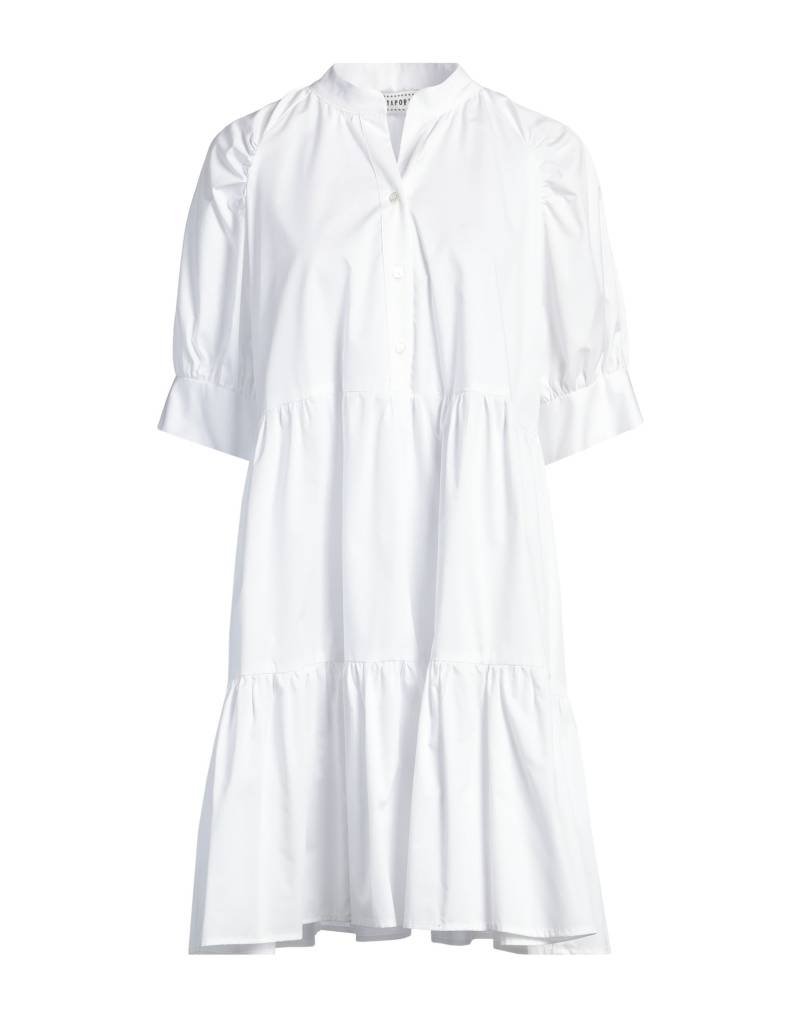 SHIRTAPORTER Mini-kleid Damen Weiß von SHIRTAPORTER