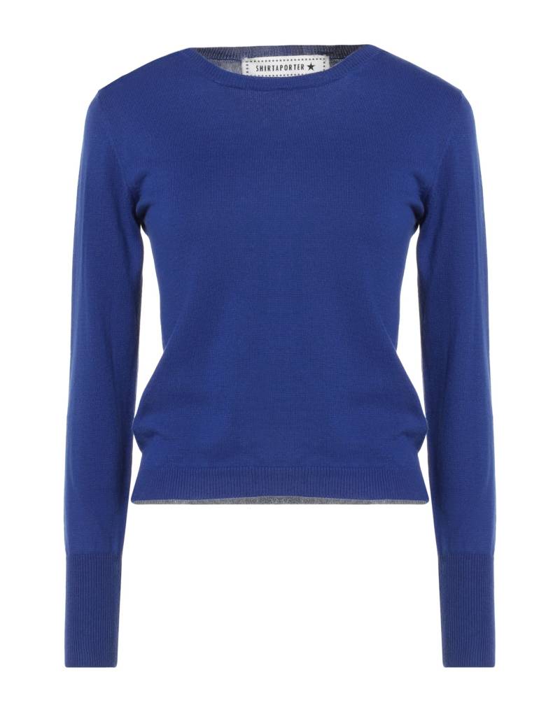 SHIRTAPORTER Pullover Damen Blau von SHIRTAPORTER