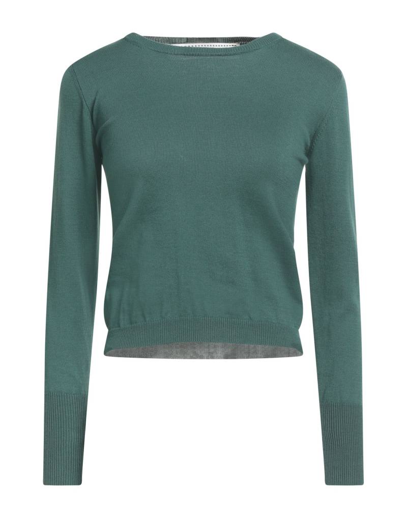 SHIRTAPORTER Pullover Damen Dunkelgrün von SHIRTAPORTER