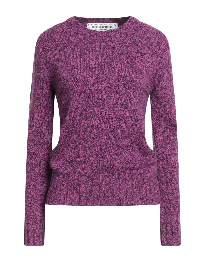 SHIRTAPORTER Pullover Damen Fuchsia von SHIRTAPORTER