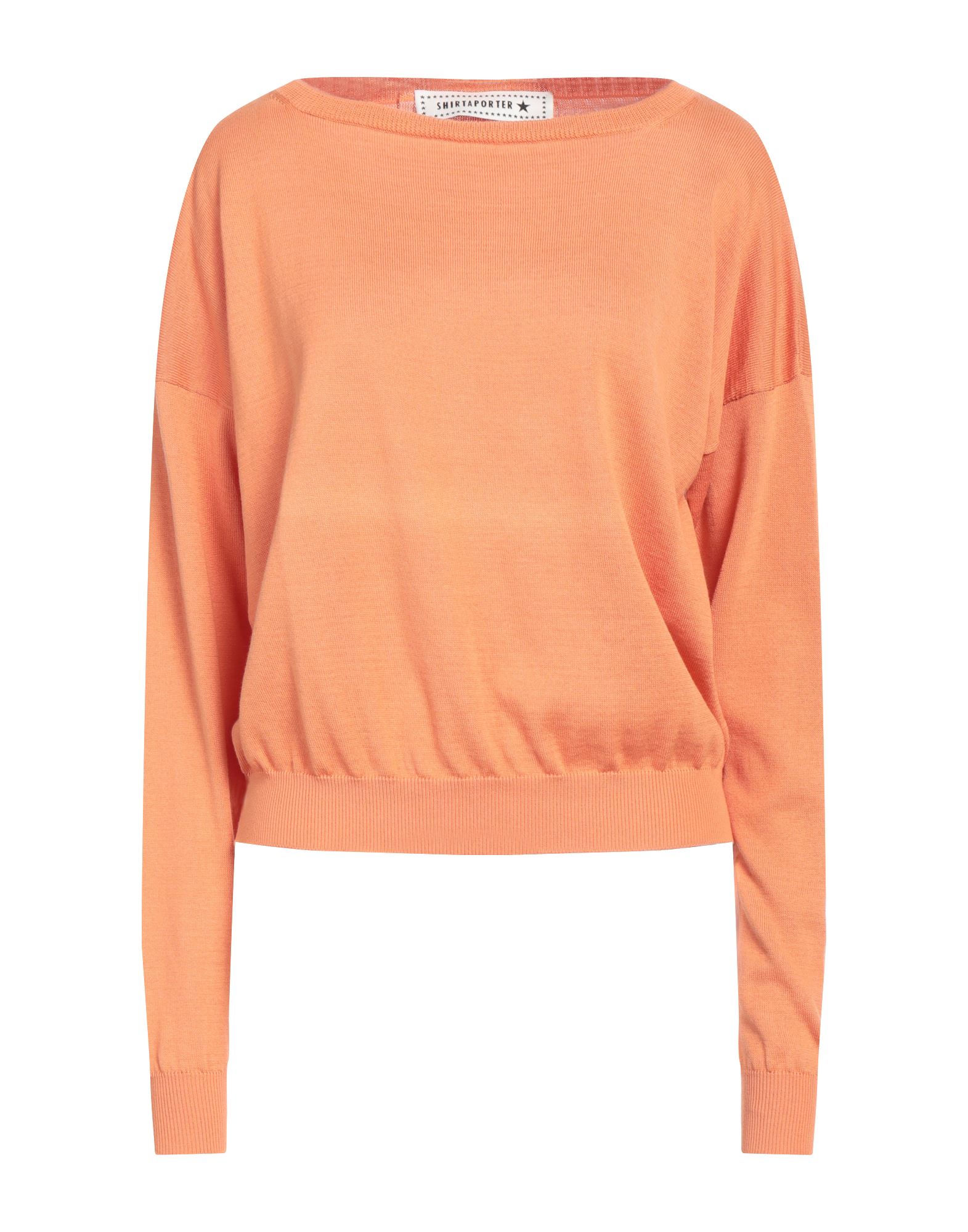 SHIRTAPORTER Pullover Damen Orange von SHIRTAPORTER