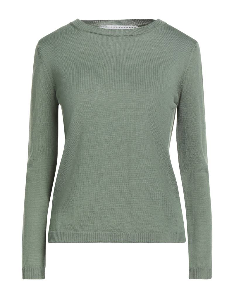 SHIRTAPORTER Pullover Damen Salbeigrün von SHIRTAPORTER