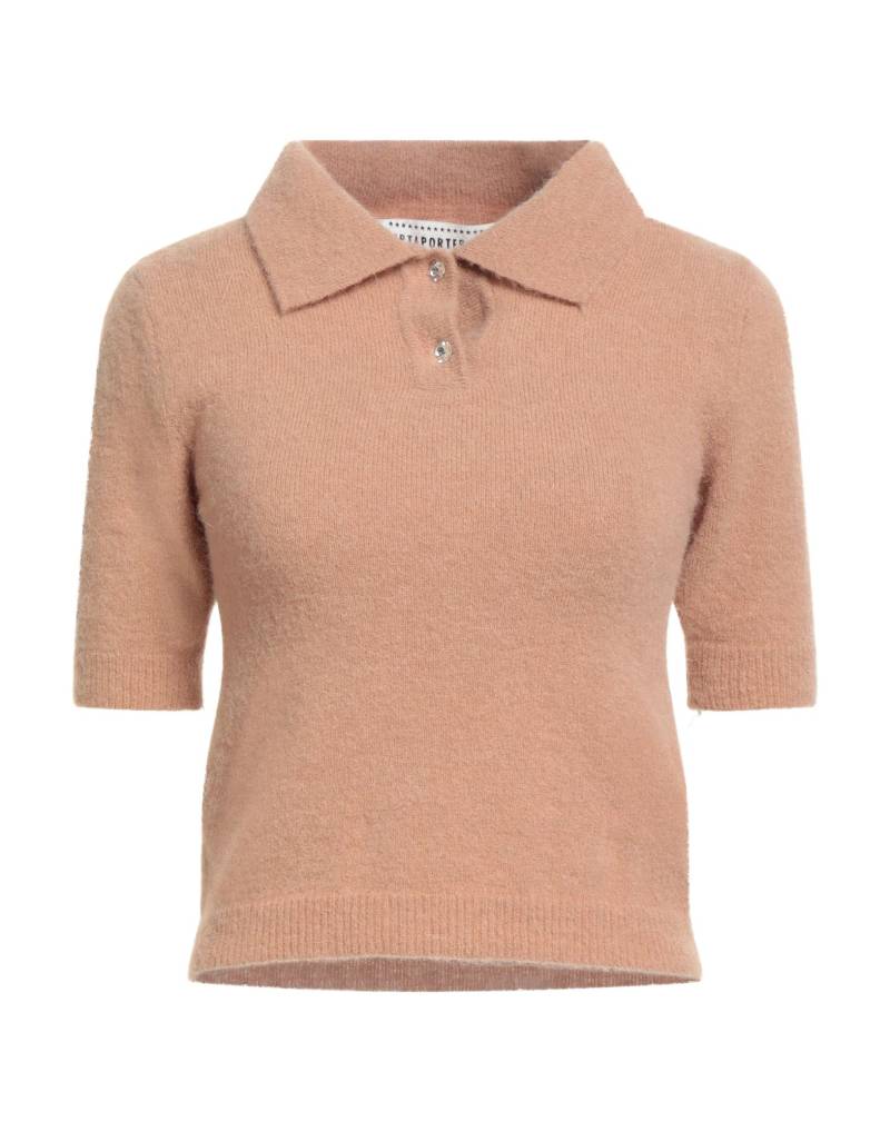 SHIRTAPORTER Pullover Damen Sand von SHIRTAPORTER