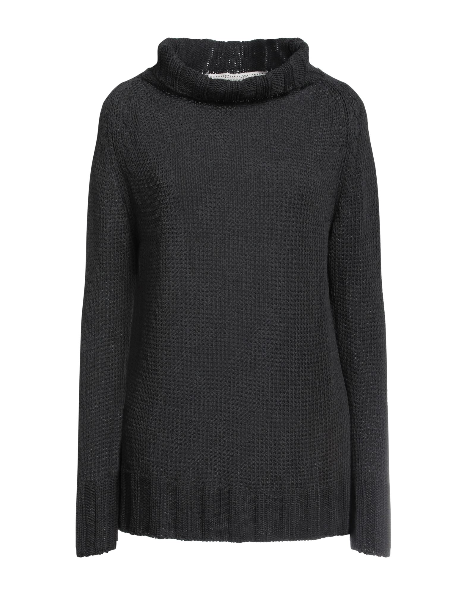 SHIRTAPORTER Rollkragenpullover Damen Granitgrau von SHIRTAPORTER