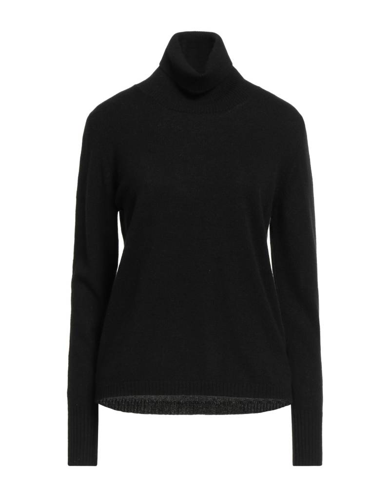 SHIRTAPORTER Rollkragenpullover Damen Schwarz von SHIRTAPORTER